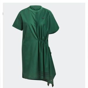 NWT ADIDAS Essential T-Shirt TEE Dress Asymmetrical Hem